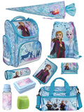 Disney Frozen Schulranzen-Set für Mädchen 10-teilig – Türkis