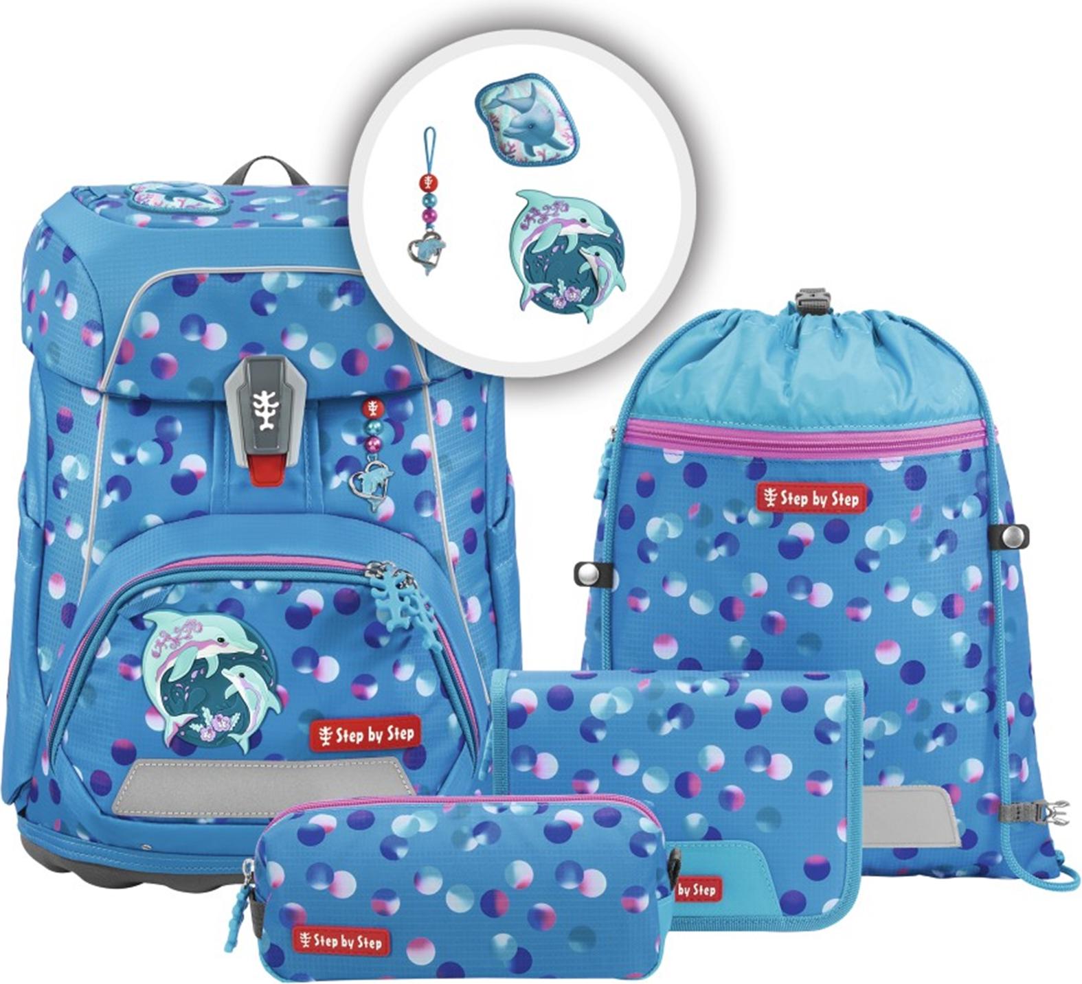 Step by Step Schulranzen-Set Fit 5-teilig – Blau